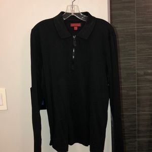 Burberry long sleeve polo